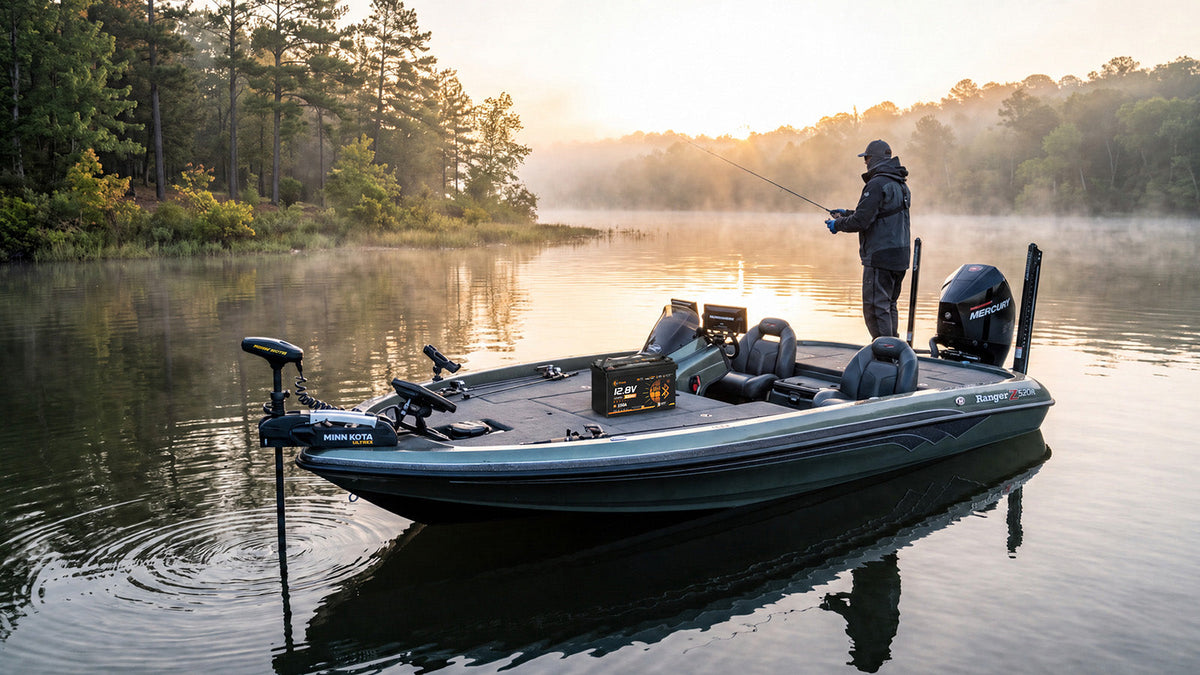 What Battery Do You Need for a 55lb, 70lb or 80lb Trolling Motor?