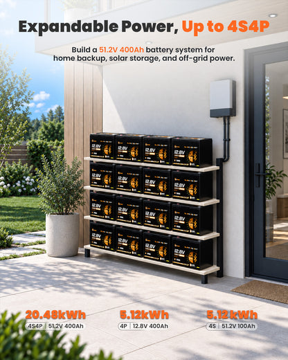 LiThink 12V 100Ah Group 24 LiFePO4 Battery with 150A BMS, Bluetooth & Self-Heating — for RVs, Marine & Solar