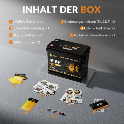 LiThink 12V 334Ah Mini Pro LiFePO4 Battery with EVE LF334 Cells, 300A BMS, Bluetooth & Self-Heating — for RVs, Trolling Motors & Solar