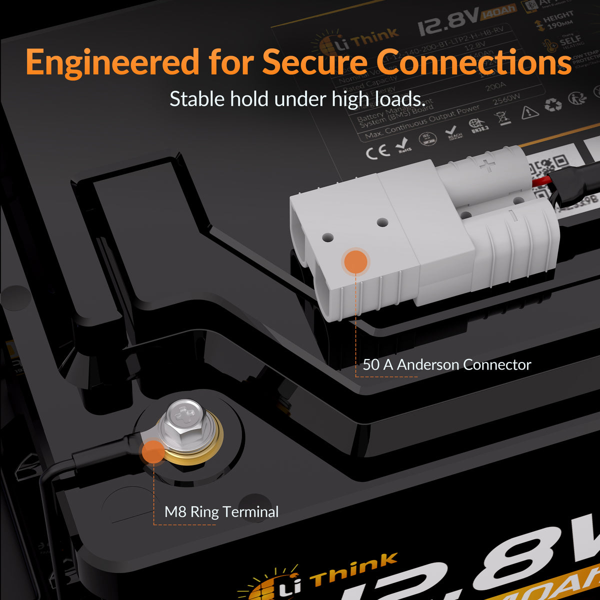 LiThink 12V10A 充电器 美国 — product feature 6