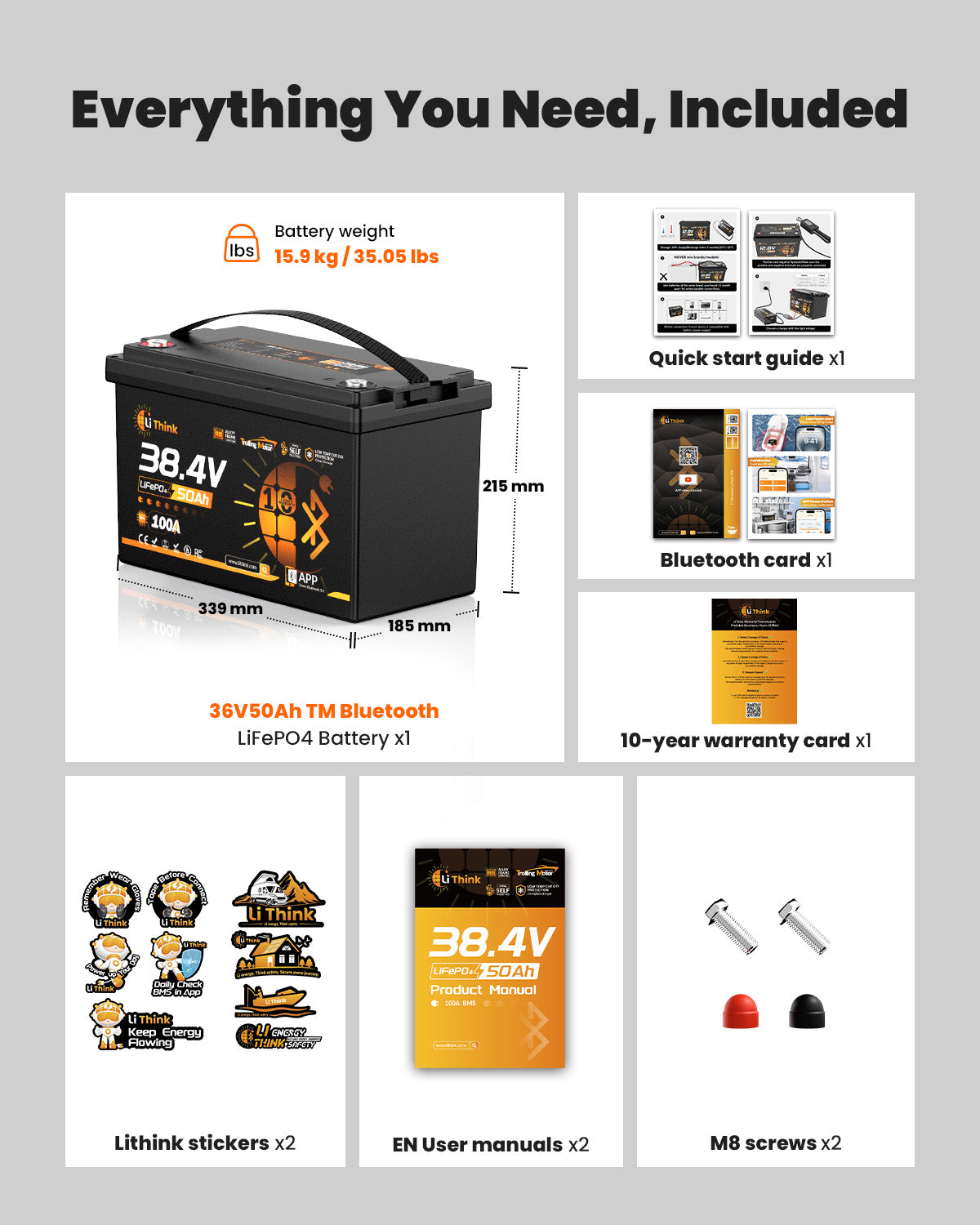 LiThink 36V 50Ah TM BT — product feature 6